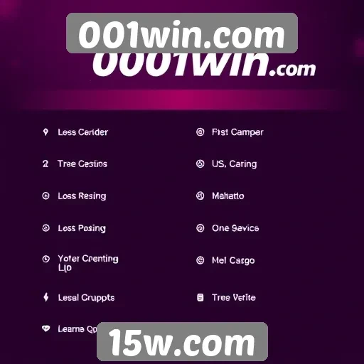 Comparação entre as opções de pagamento no 001win